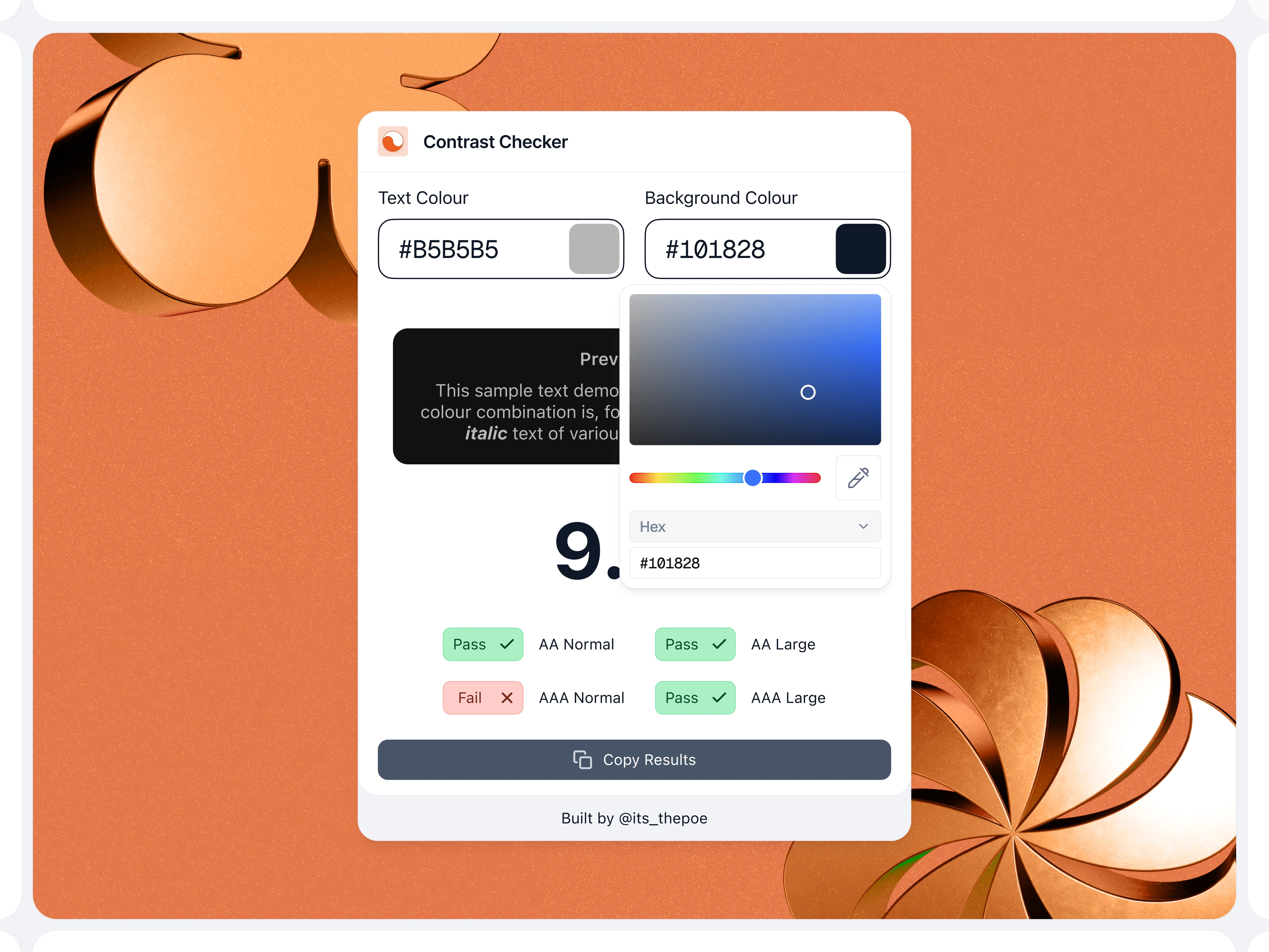 Review timeline interaction preview