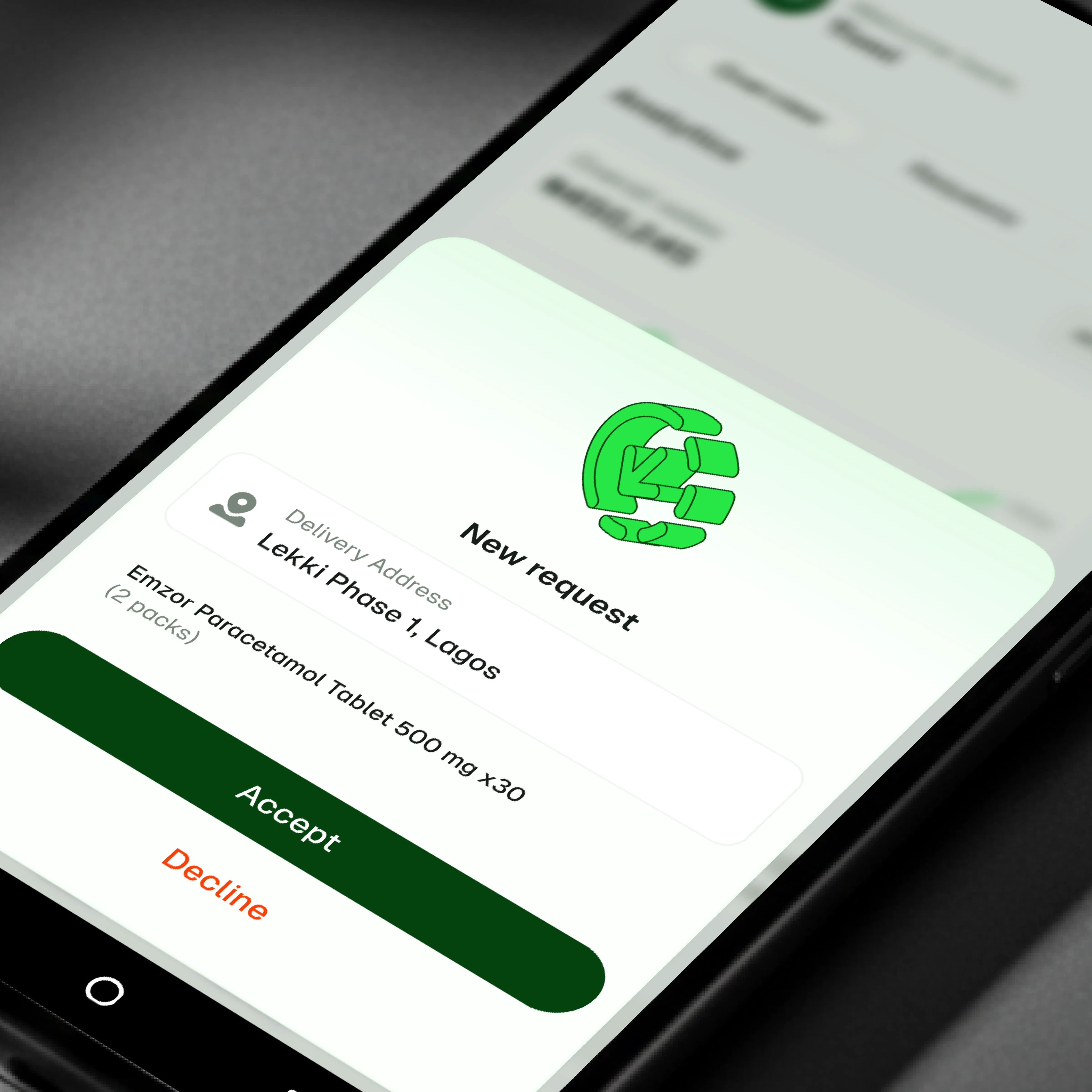 New request preview