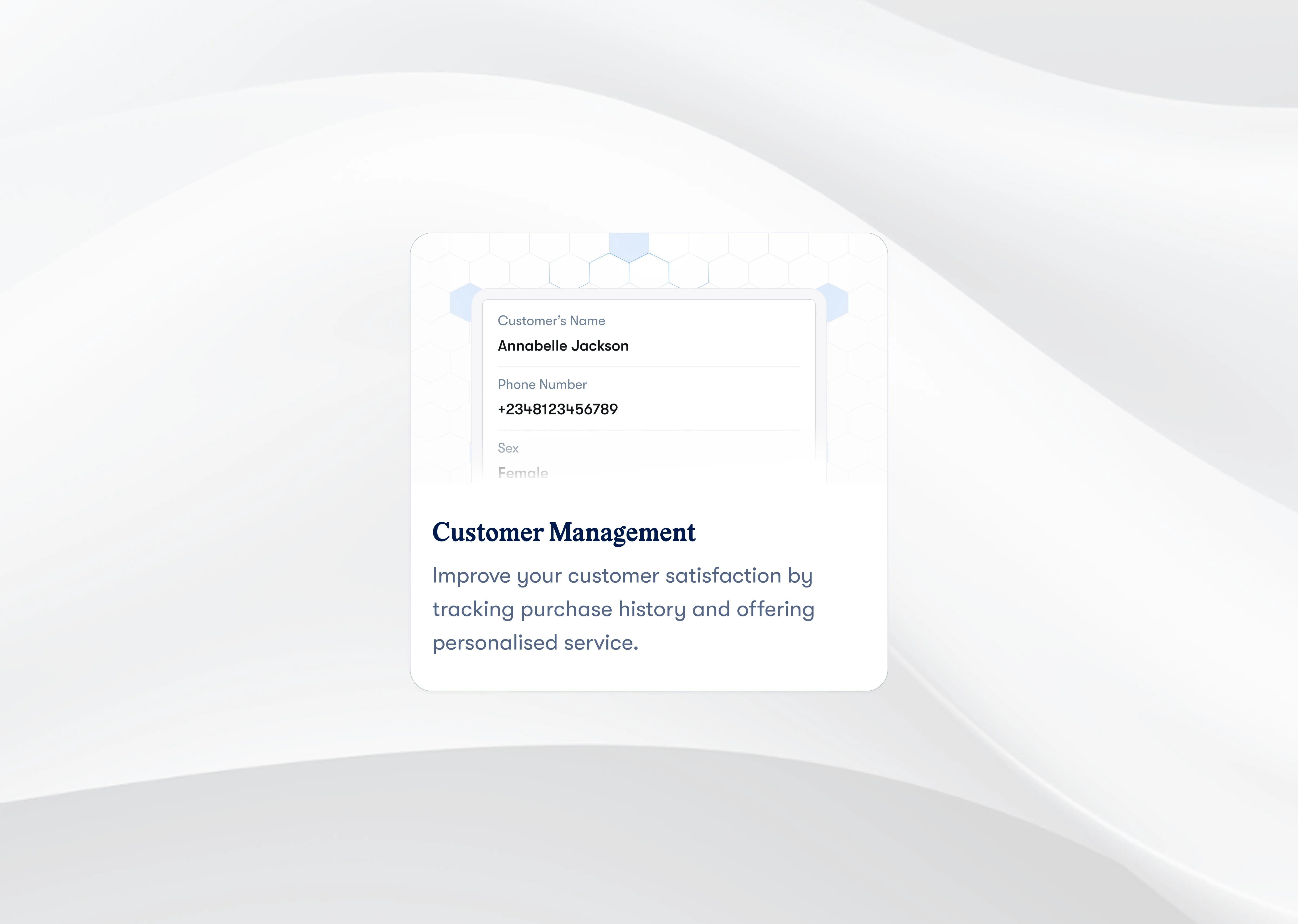 Feature card design preview