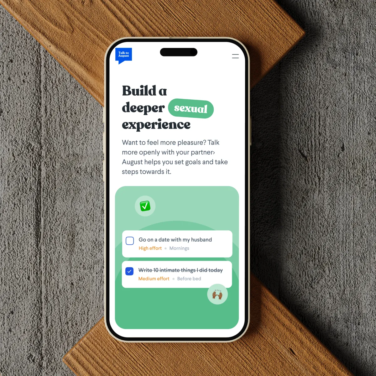Feature section preview